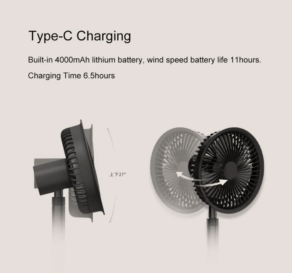 Xiaomi SOLOVE F5 ProF5p Smart Desktop Extendable Fan