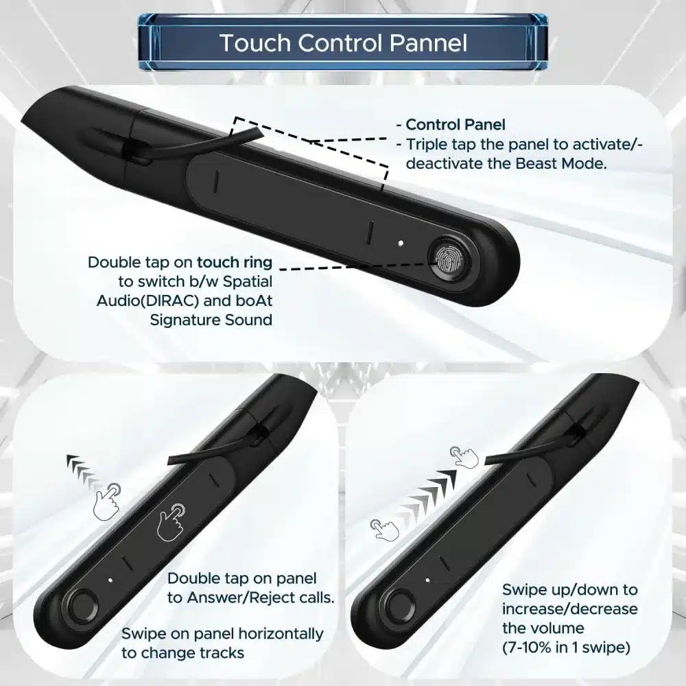 boAt Rockerz 255 Bluetooth Wireless Earphone 2