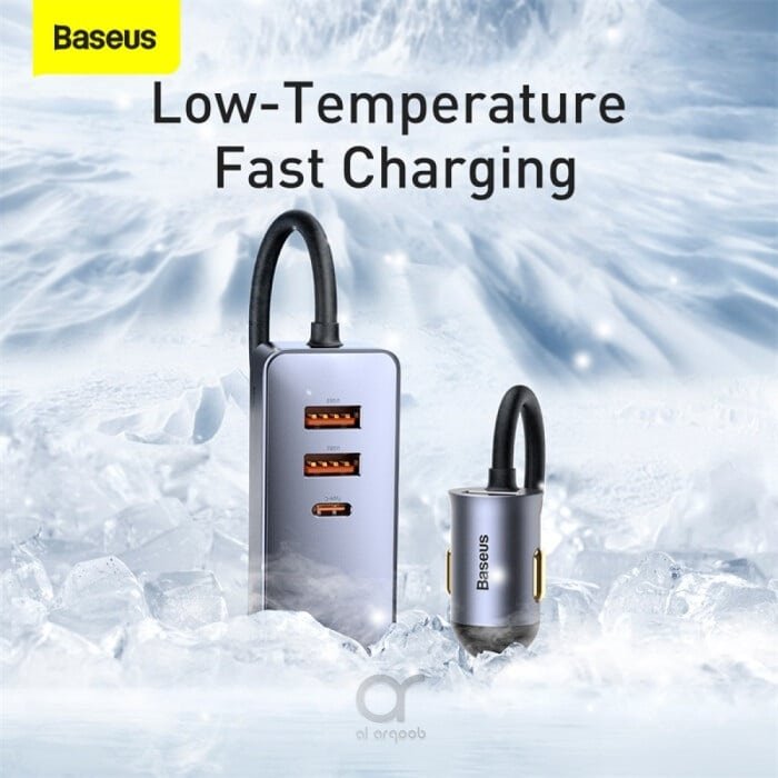 Baseus 120W USB Type C Car Charger 3