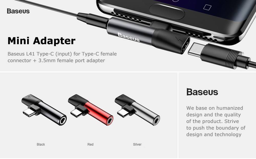 Baseus Audio Converter L41 Type C 3