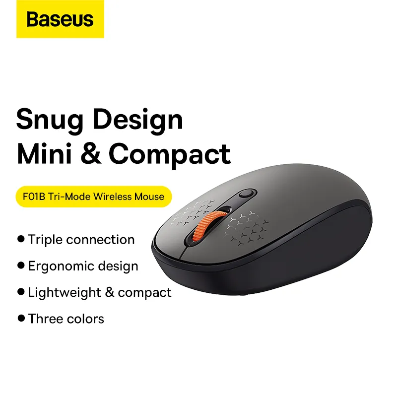 Baseus F01B Tri Mode Wireless Mouse 3