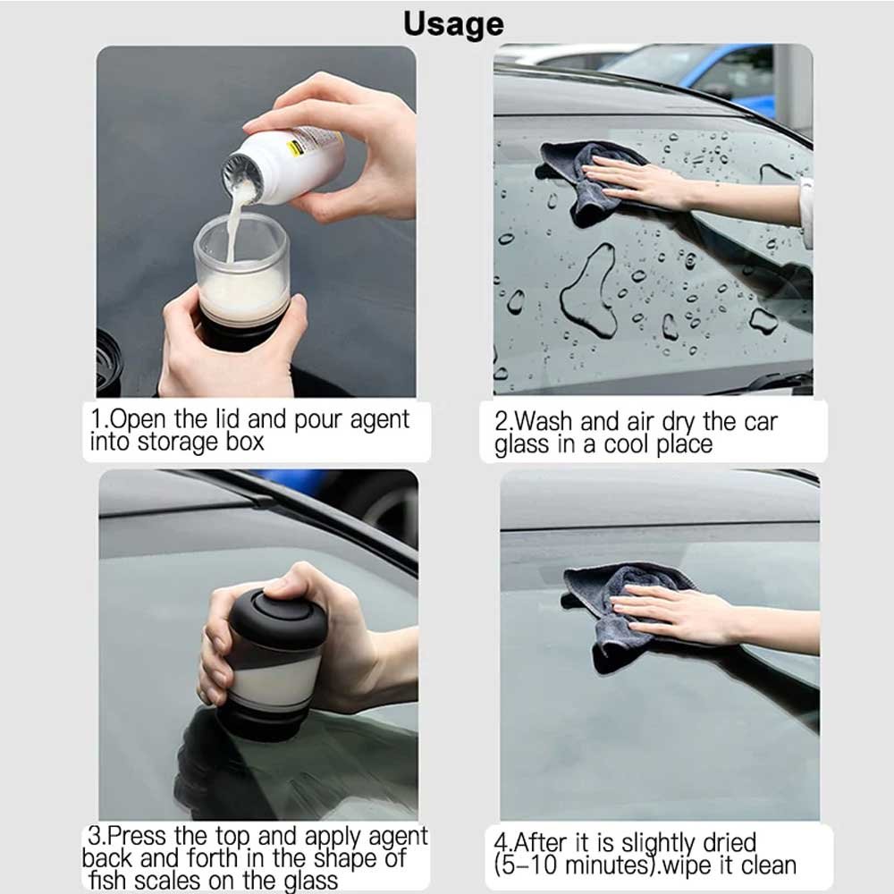 Baseus Keen Vision Car Glass Rainproof Agent 2