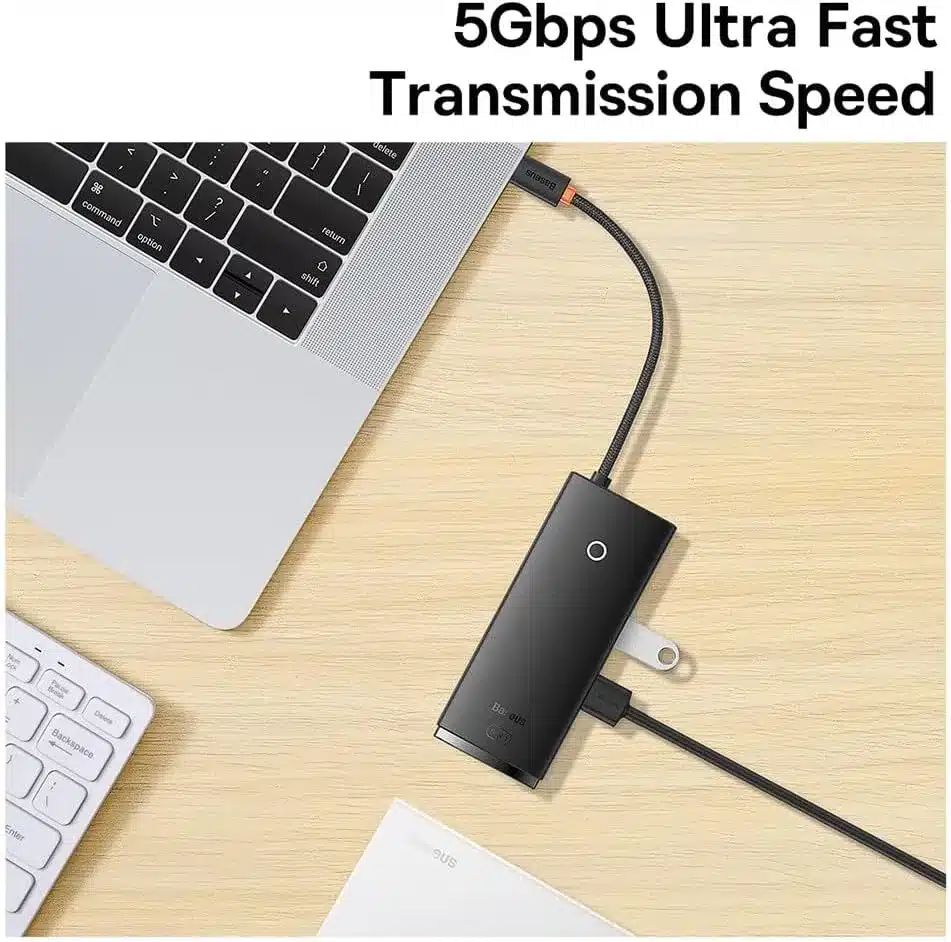 Baseus Lite Series 6 Port Type C HUB Docking Station BS OH020 1