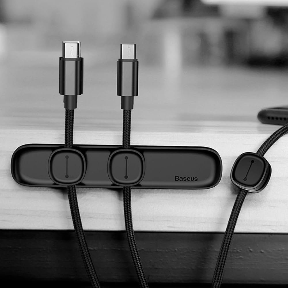 Baseus Peas Magnetic Cable Clip Wire Organizer Clip Holder 1