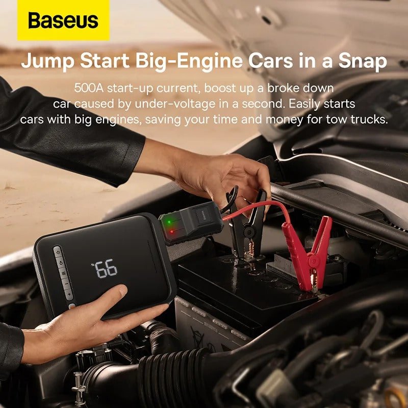 Baseus Super Engery 2 in 1 Jump Starter 1000A 1
