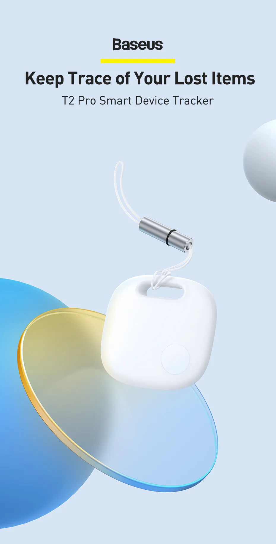 Baseus Tracker T2 Pro Smart Device Locator Air Tag 2