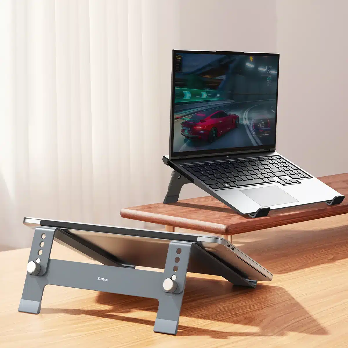 Baseus Ultrastable Series 4 Gear Adjustable Desktop Laptop Stand 1