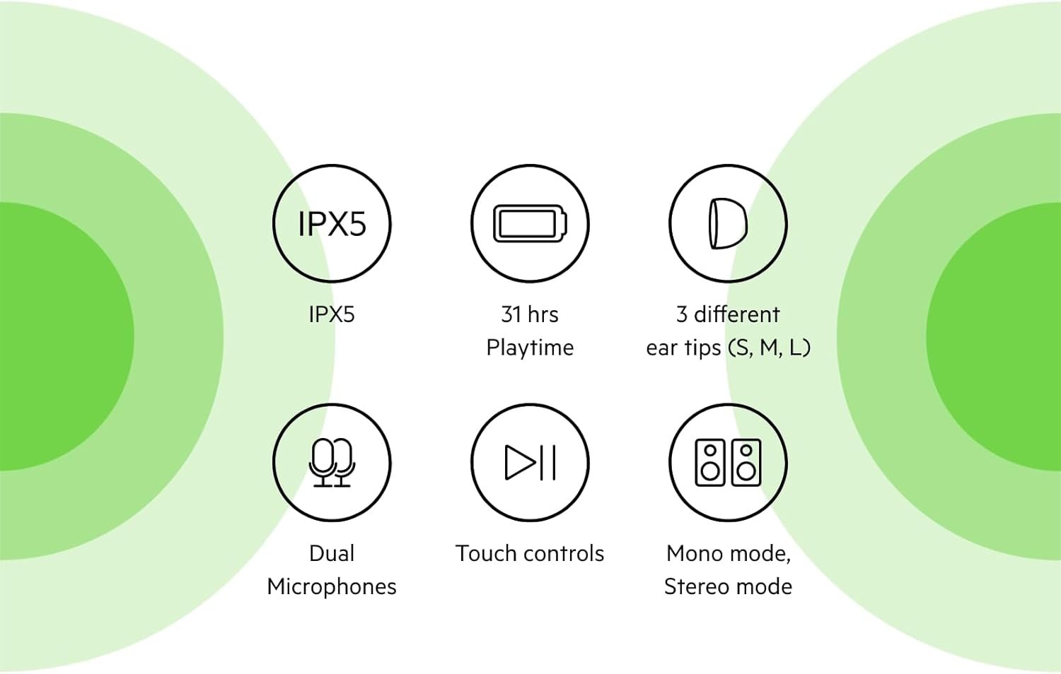 Belkin SoundForm Rise True Wireless Earbuds 2