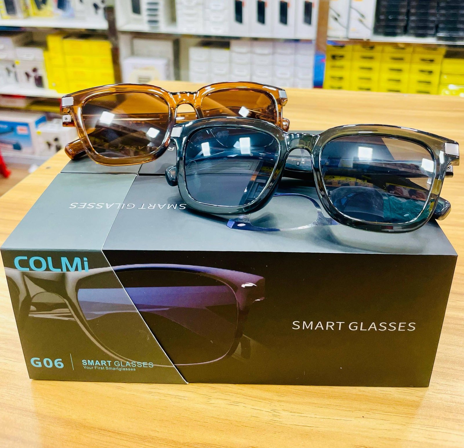 Colmi G06 Sunglasses with Bluetooth Earphone Bone Conduction 1 scaled