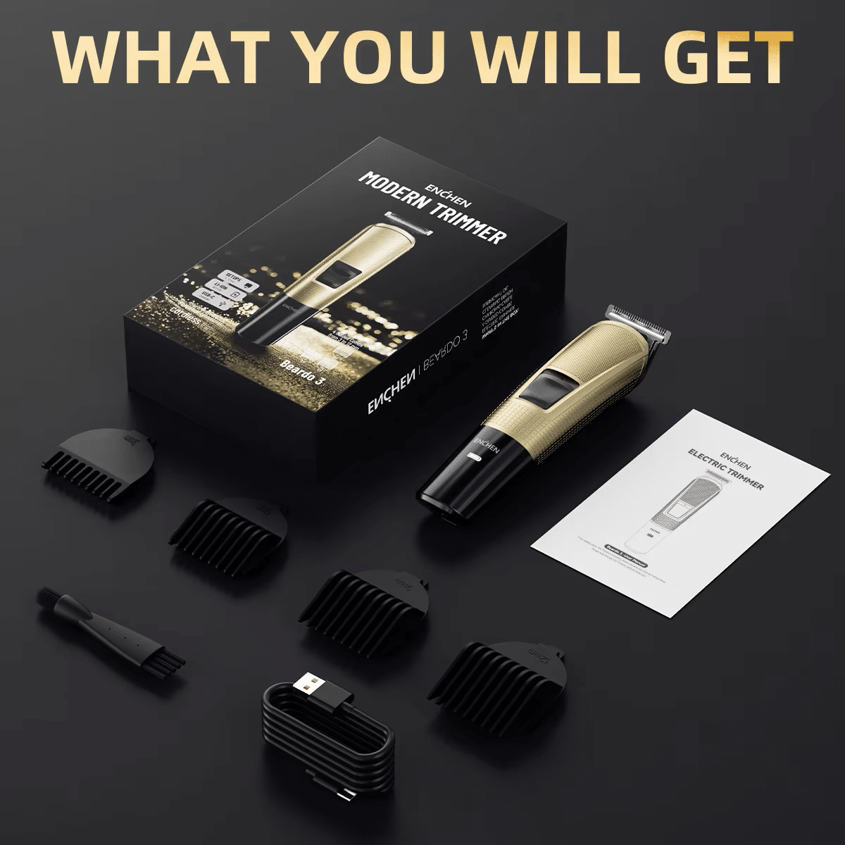 ENCHEN Beardo 3 Multifunctional Rechargeable Trimmer 1