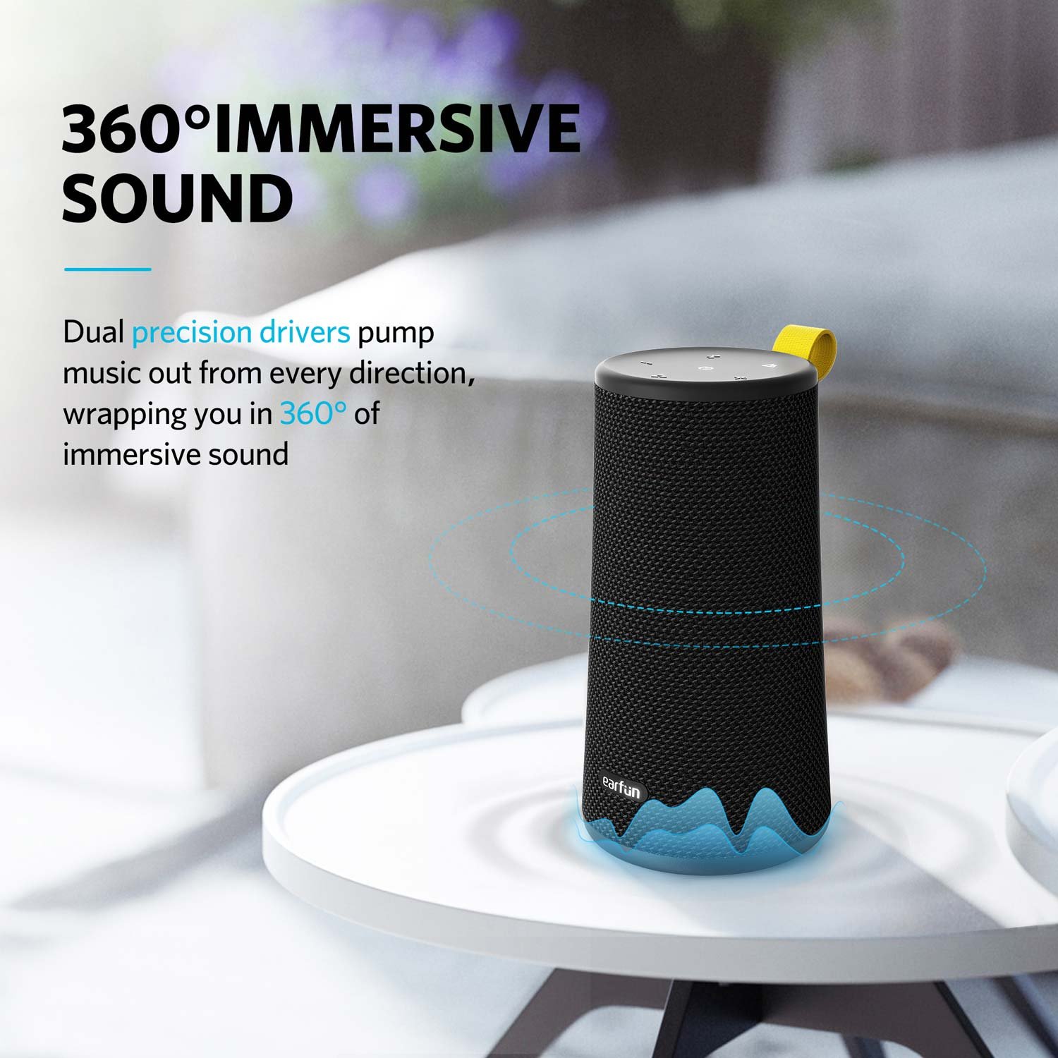 EarFun UBOOM Portable Bluetooth Speaker 4