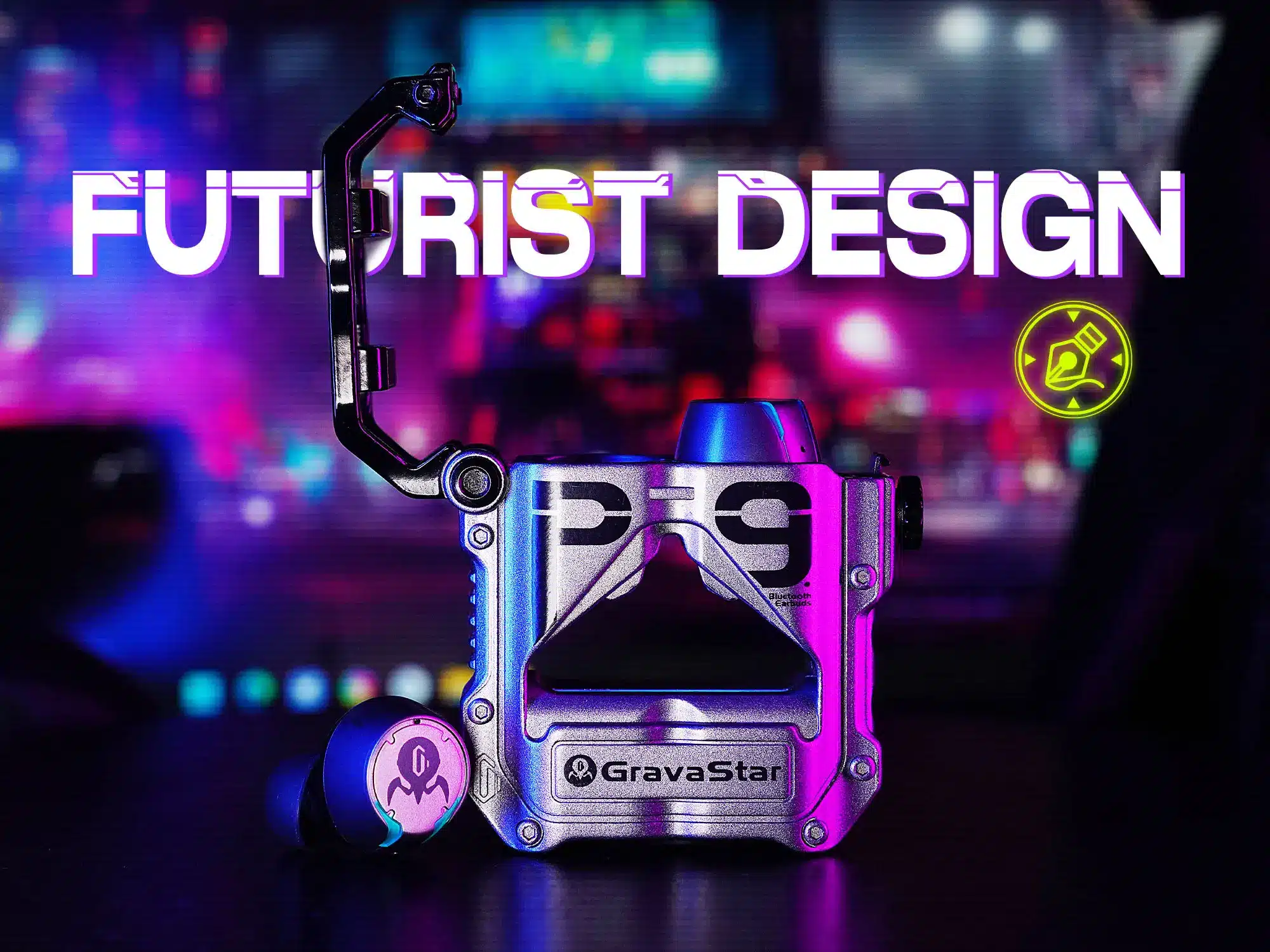 Gravastar sirius pro gray earbuds2