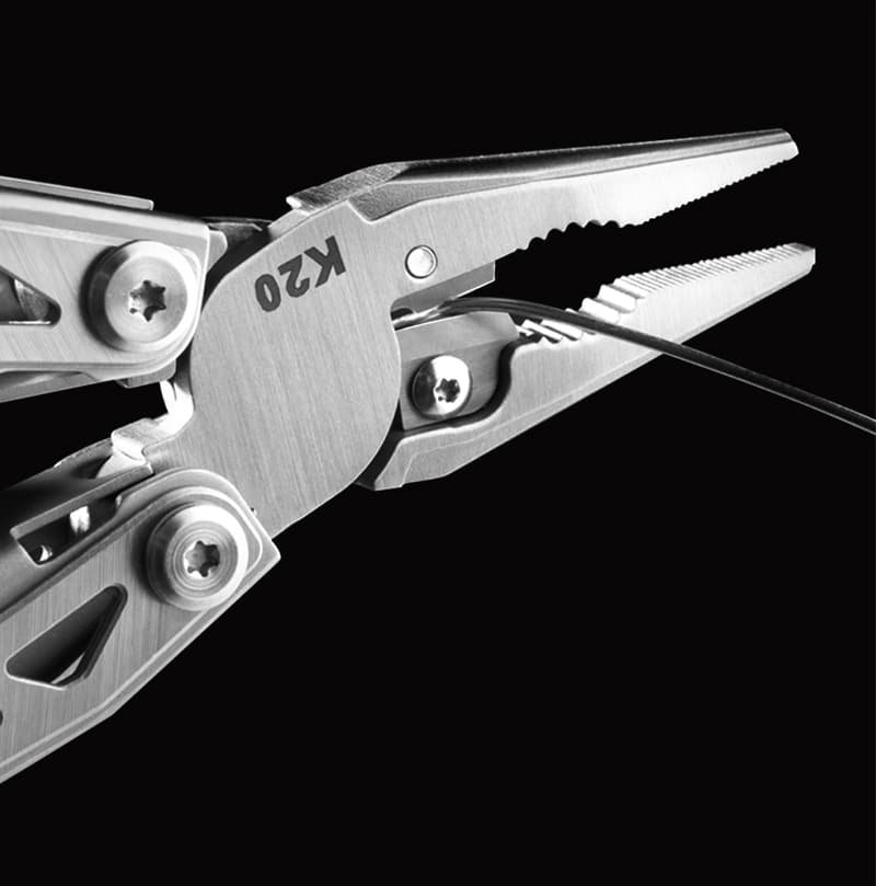 Huohou K20 20 in 1 Multi Tool Pocket Folding Knife Pliers Scissors Multi functional Hand Tool 2