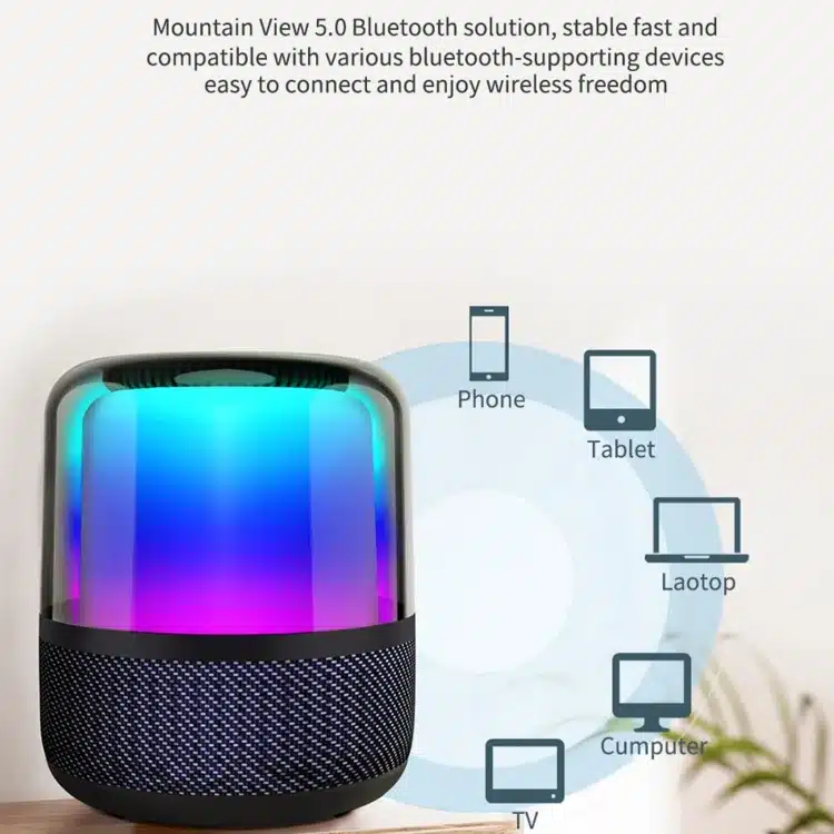 WIWU P50 Wireless Bluetooth Speaker with Magic Light 3 IP7G0901B 4.jpg