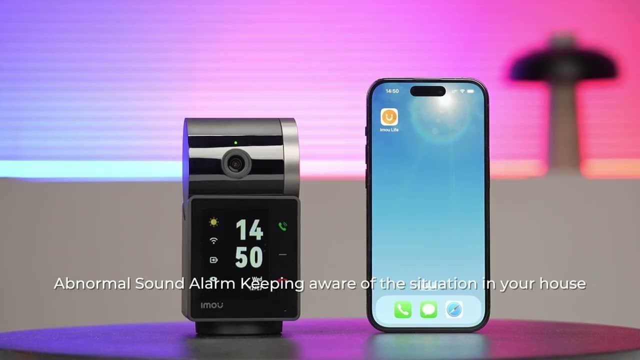 Imou Rex VT 3.6mm 5.0MP Wi Fi IP Camera with Display