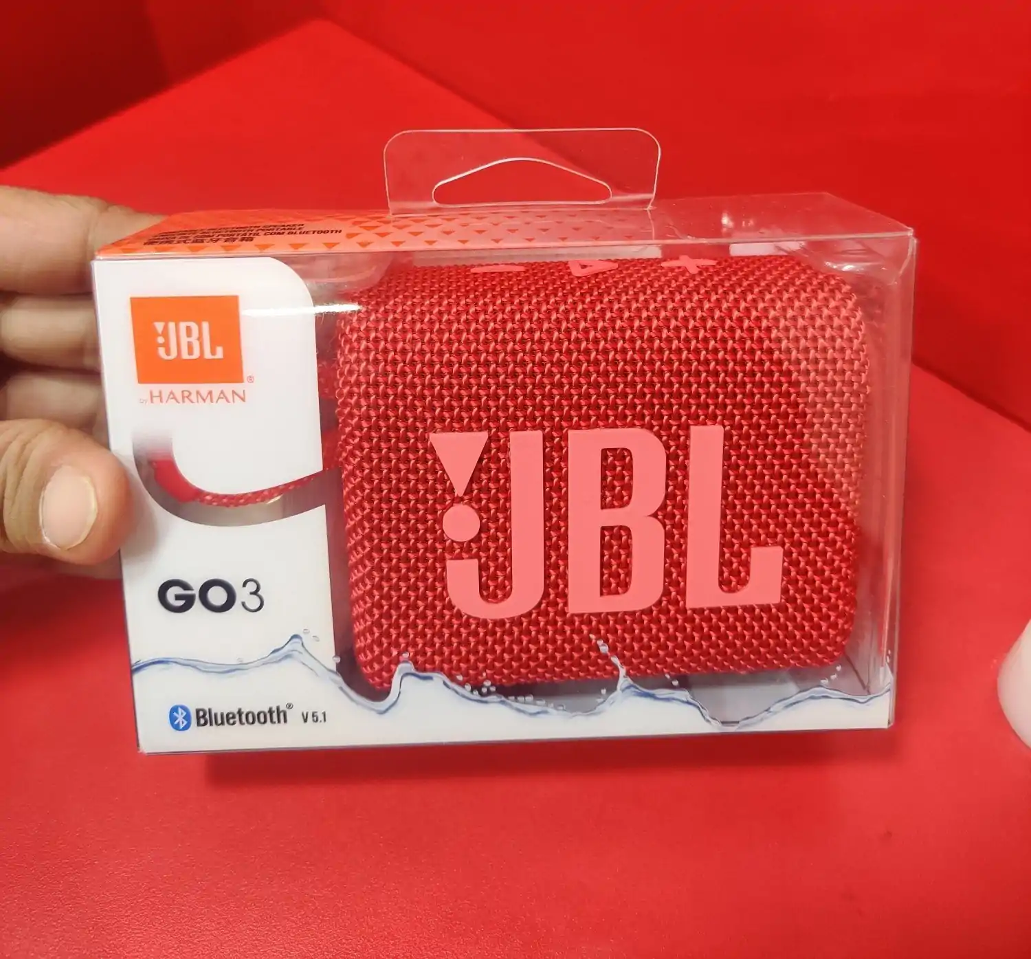 JBL GO 3 Portable Waterproof Speaker 1