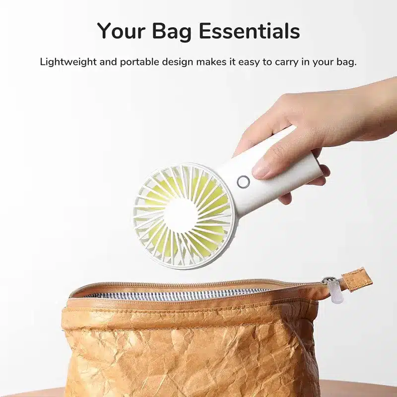 JISULIFE F2D Handheld Portable Fan 6000mAh 2 JISULIFE F2D Handheld Portable Fan 6000mAh 2