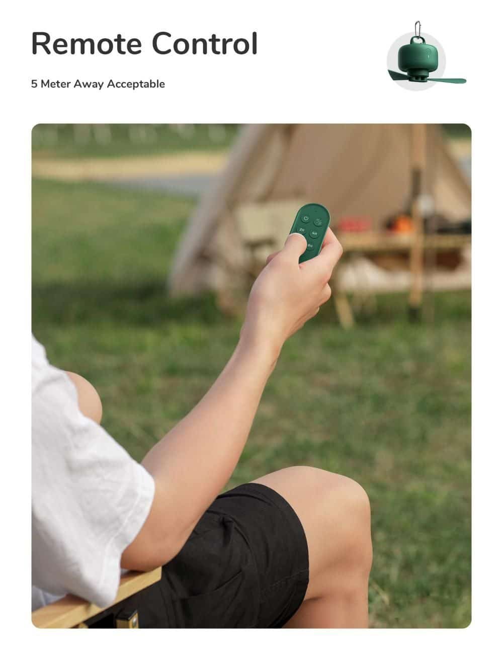 JISULIFE FA16 Remote Ceiling Fan 3