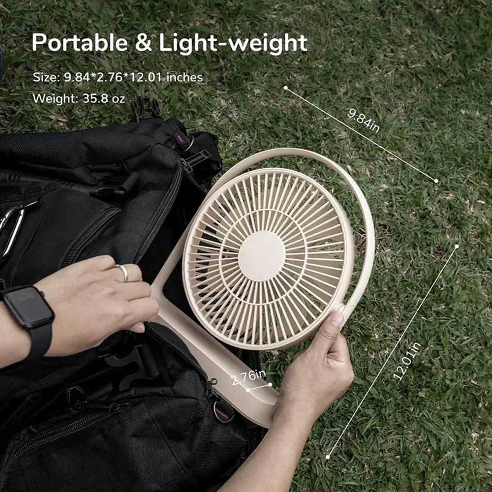 JISULIFE FA27 Portable Multi functional Family Cooling Fan 3