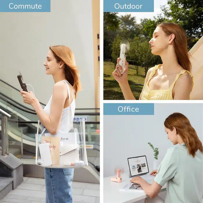 JISULIFE Handheld Fan Life8 Plus 1