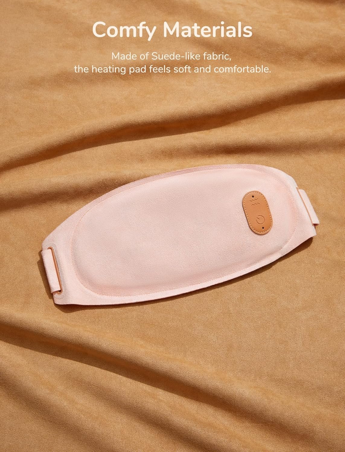 JISULIFE Heated Belt Cordless Heating Pad With Power Bank 2