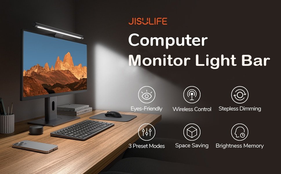 JISULIFE LA02 Smart Screen Eye Protection Lamp 2
