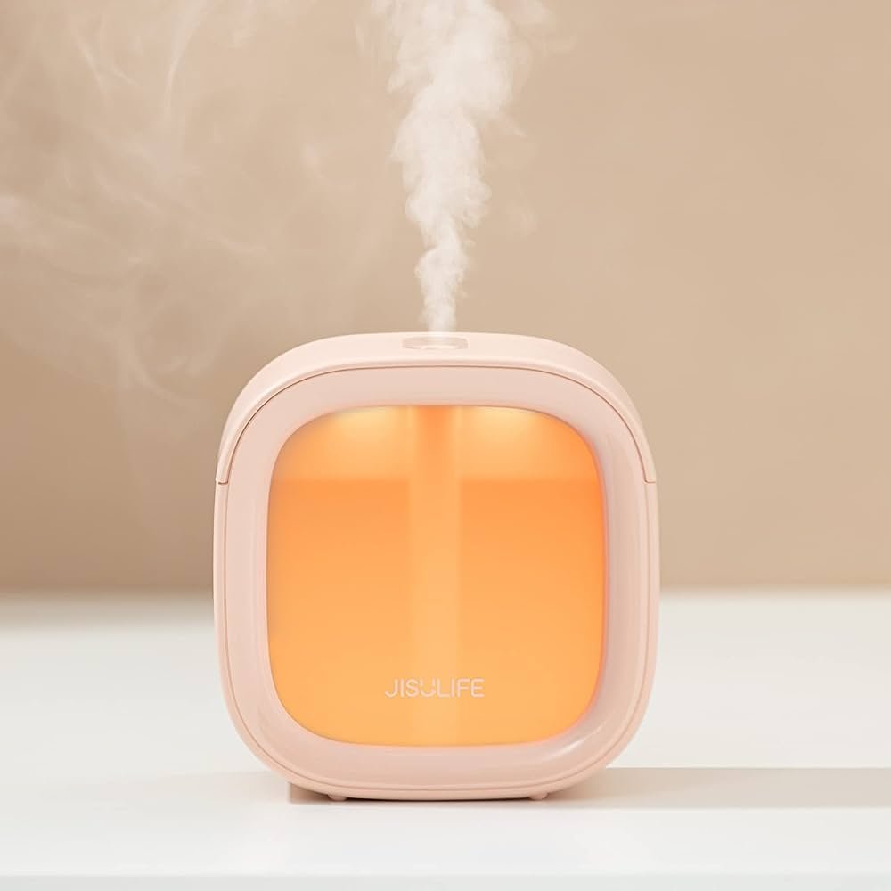 Jisulife HU18 Mini Aromatherapy Diffuser Cool Mist Humidifiers 1200mah 1