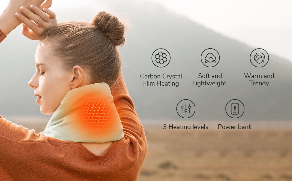 Jisulife NW08 Heating Scarf 1