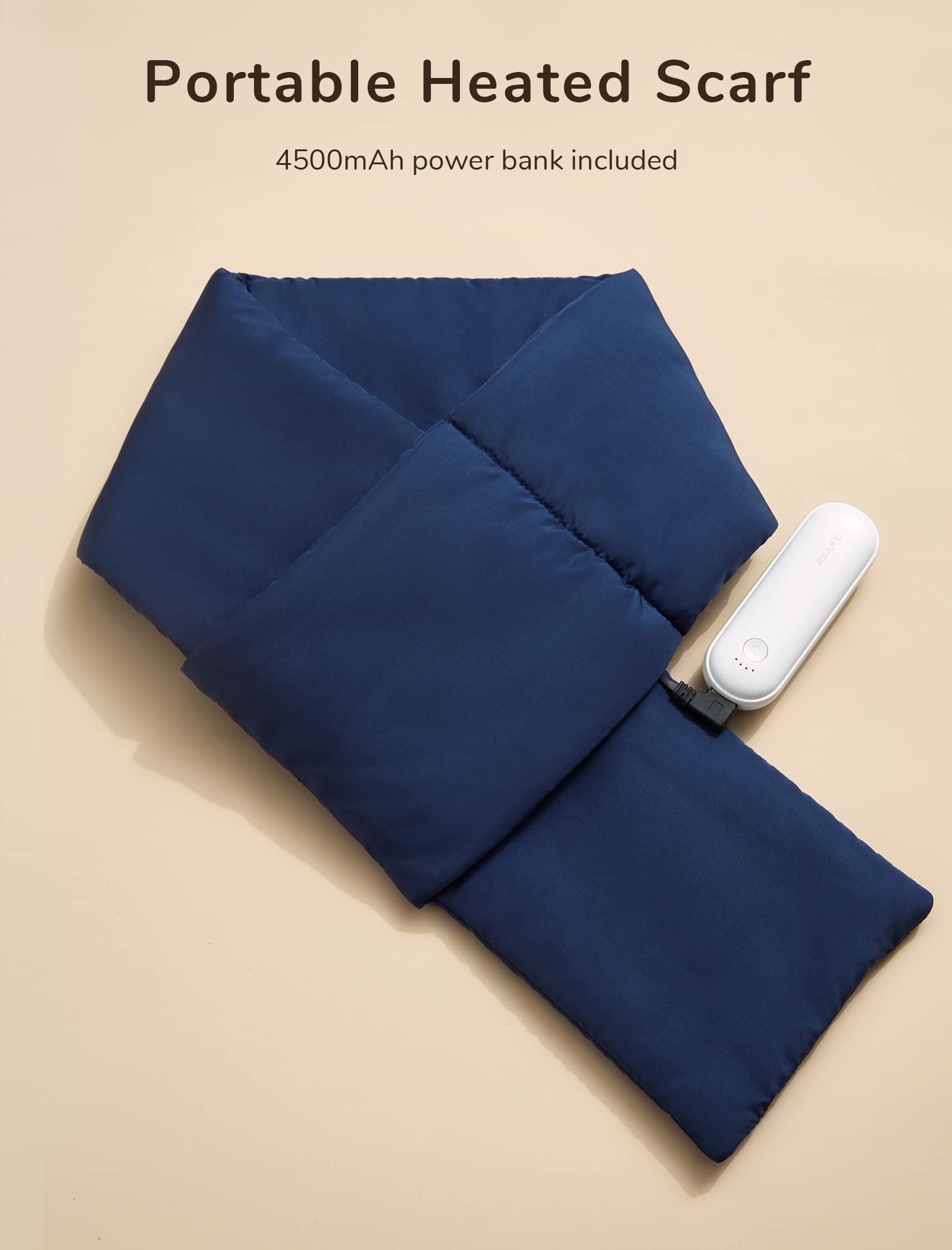 Jisulife NW08 Heating Scarf 2