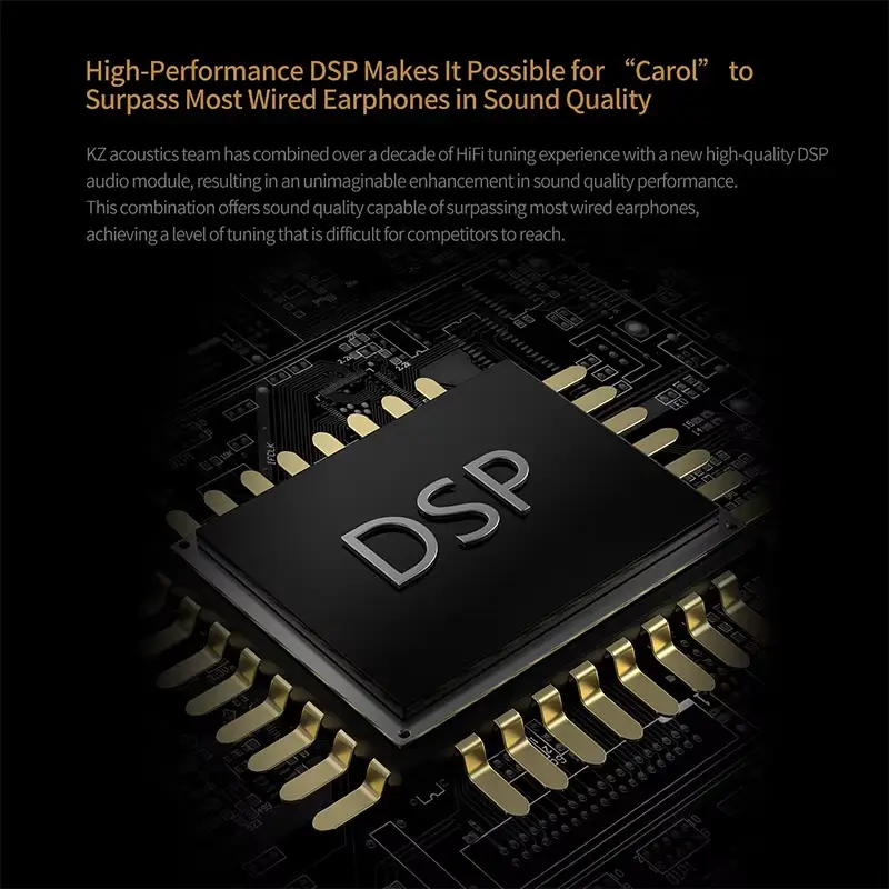 KZ Carol 6 Mics Active Noise Canceling Stereo Earbuds 3