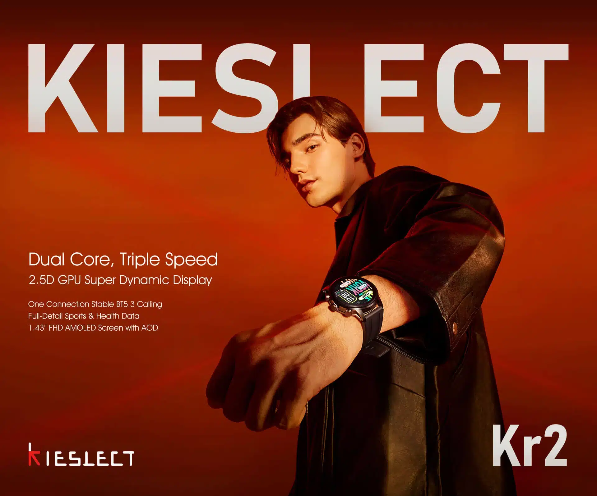 Kieslect Kr2 Smart Calling Watch 10