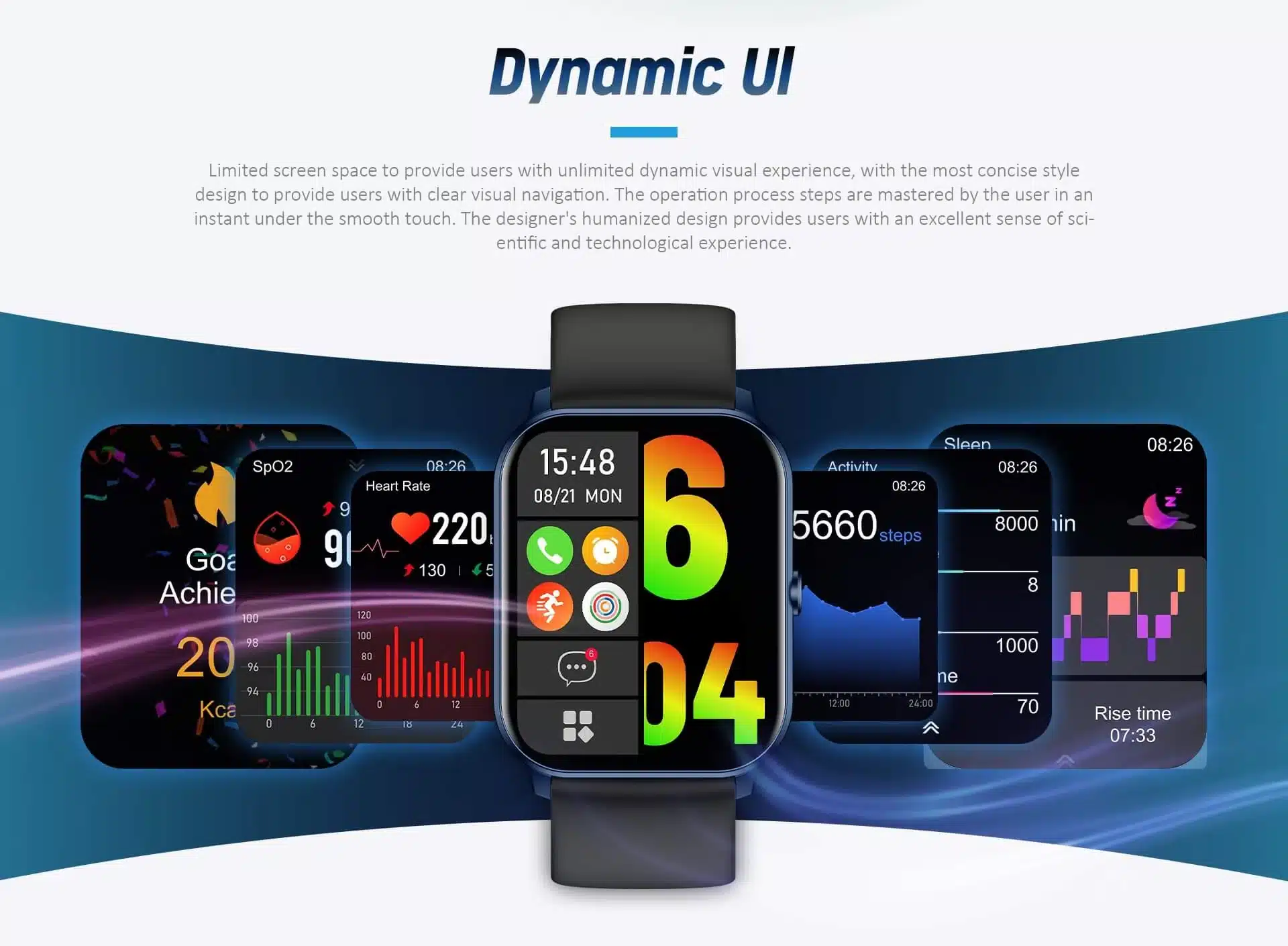 Kieslect Ks Mini Amoled Display Calling Smart Watch 3