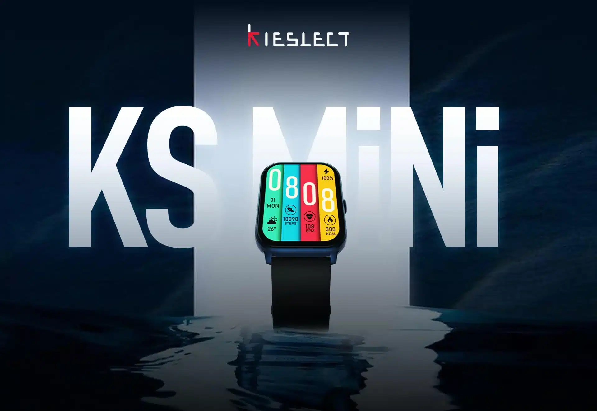 Kieslect Ks Mini Amoled Display Calling Smart Watch 7