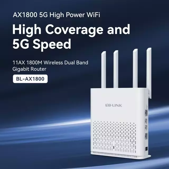 LB LINK BL AX1800 802.11ax WiFi6 Dual Band Gigabit Router