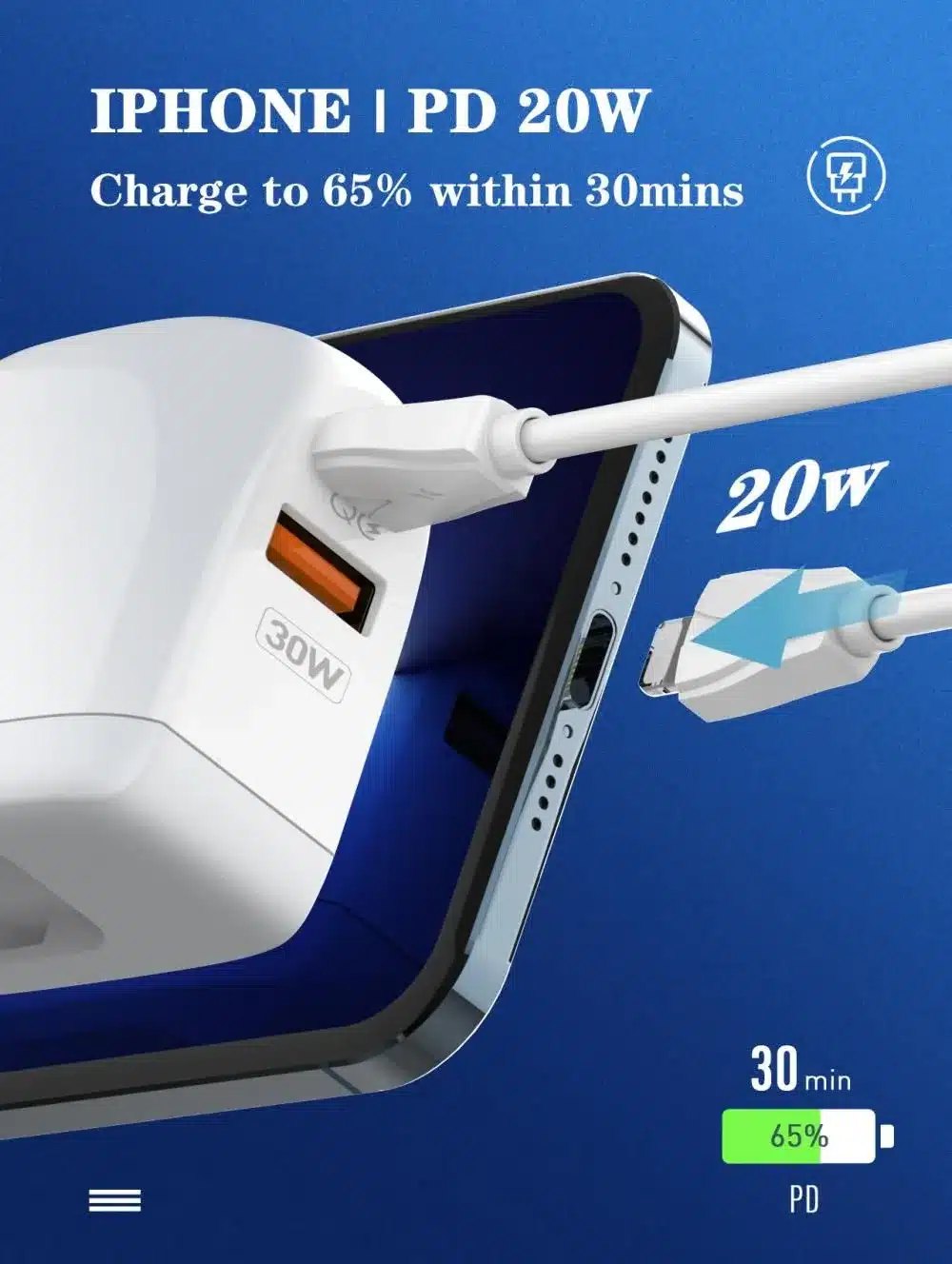 LDNIO A2522C 30W Super Fast Charger 3