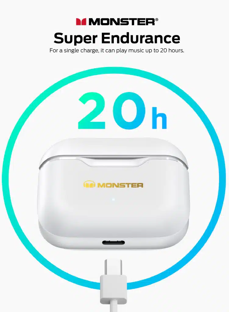 MONSTER AIRMARS XKT02 True Wireless Bluetooth Earphones 2