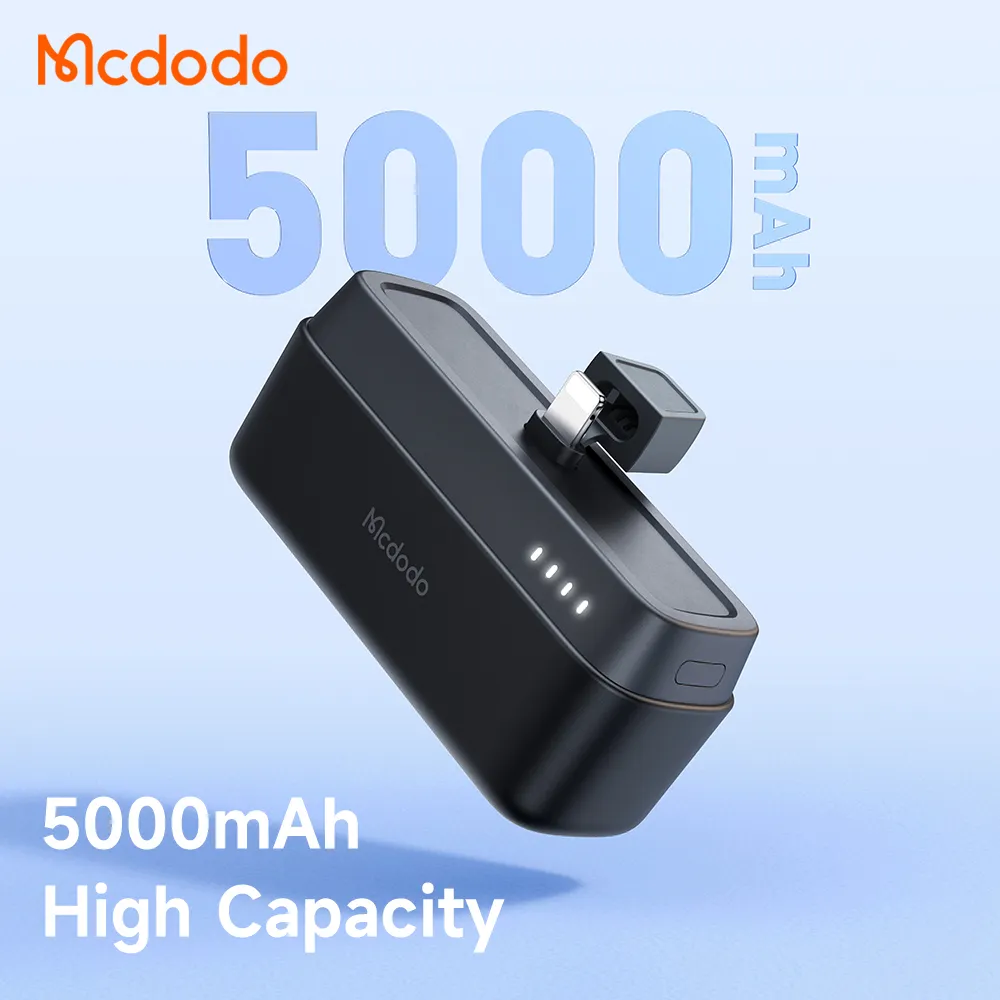 Mcdodo MC 628 20W 5000mAh Power Bank Built in Lightning Connector 2