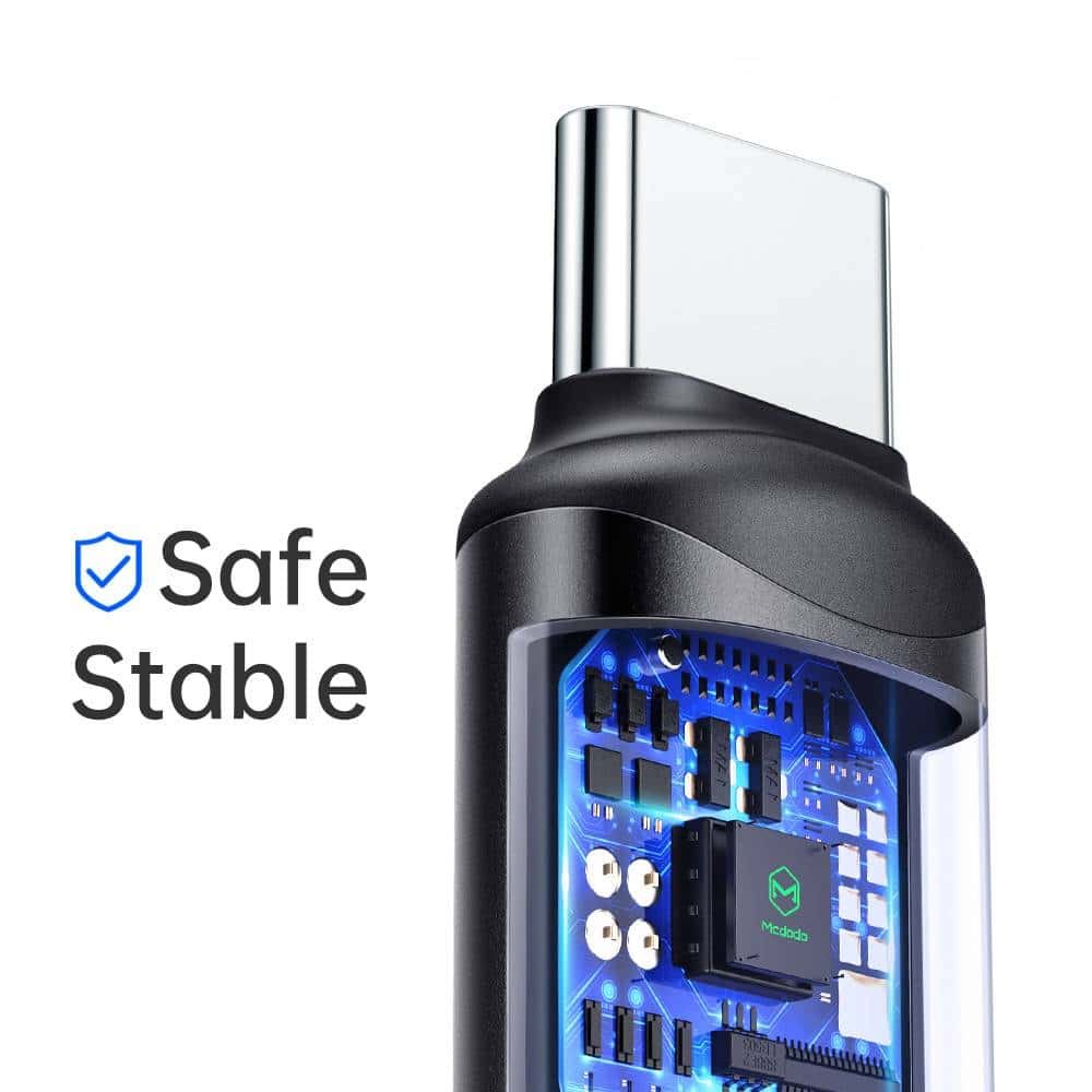 Mcdodo OT 770 OTG Lightning To USB C Adapter 1