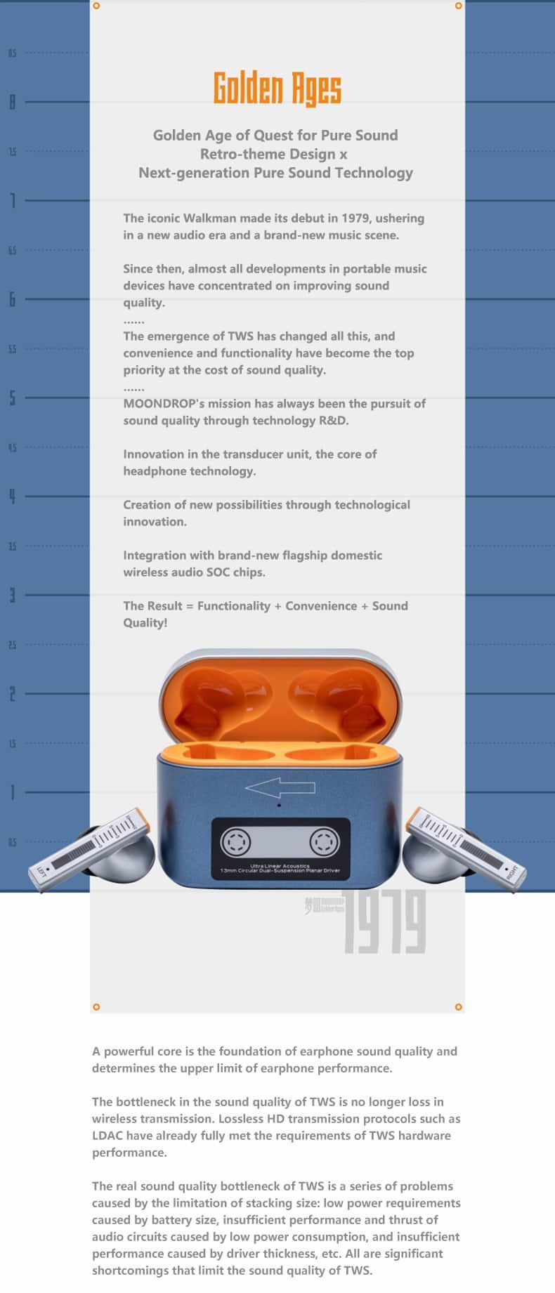 Moondrop Golden Ages ANC Earbuds LDAC HiRes Audio 2 1