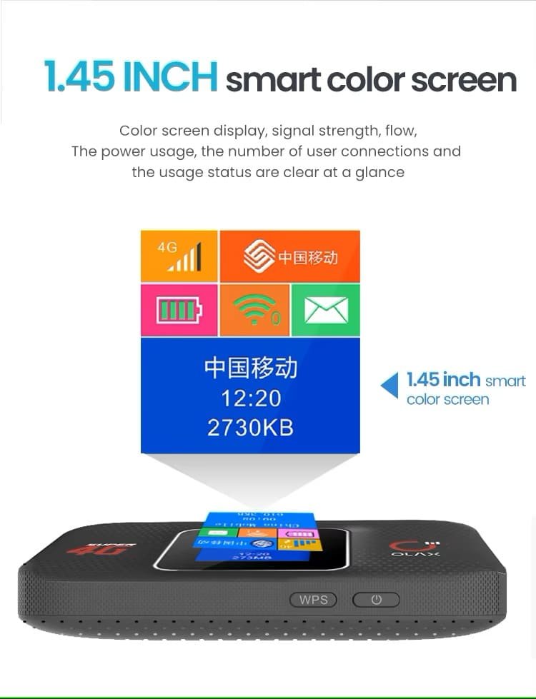 OLAX MF982 4G 300Mbps Pocket Wi Fi Router 1