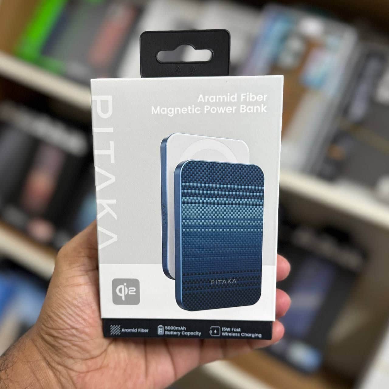 PITAKA Moonrise Qi2 5000 mAh 15W MagSafe Power Bank 1