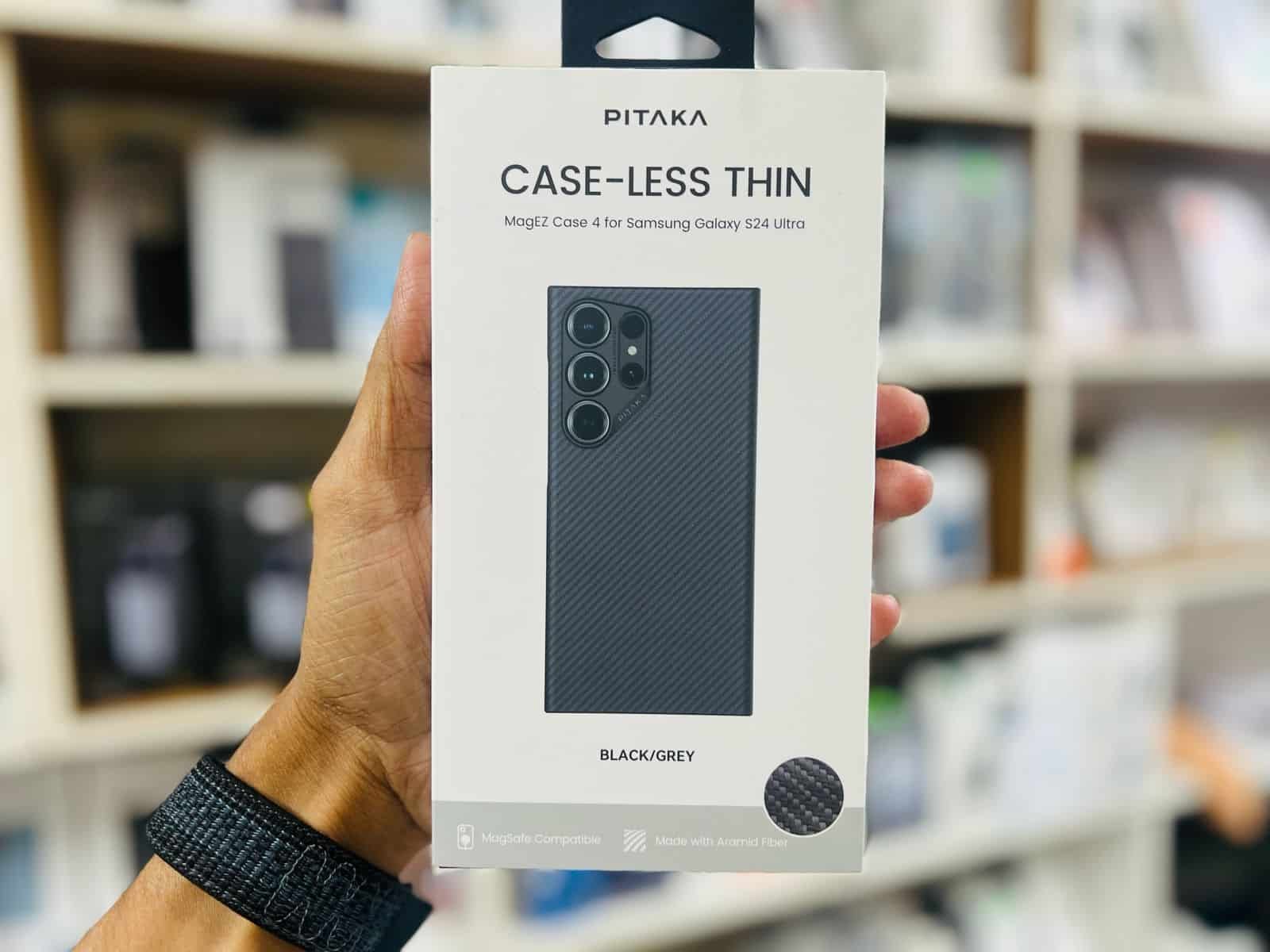 Pitaka MagEZ Case 4 Case Less Thin Case for Galaxy S24 Ultra 3