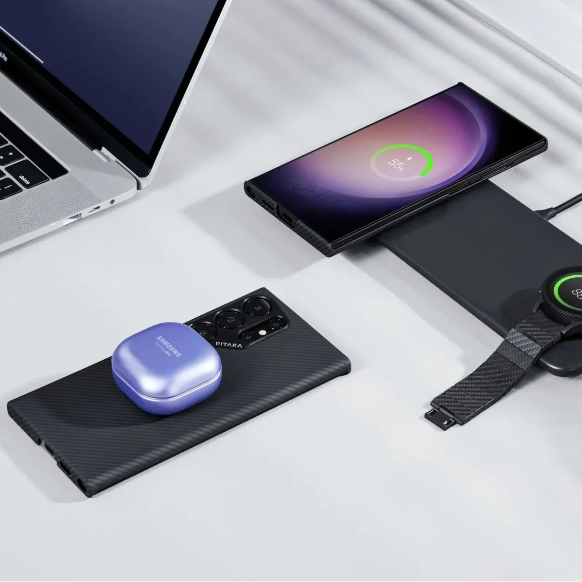 Pitaka MagEZ Case 4 Case Less Thin Case for Galaxy S24 Ultra 3