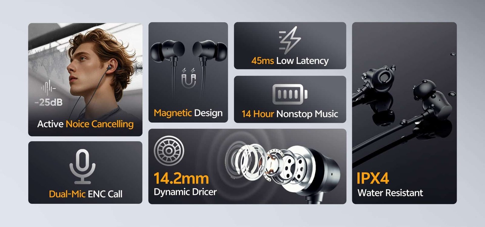 QCY BassBloom ANC N2 Wireless Earphone 1