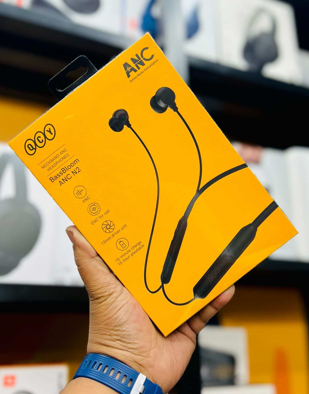 QCY BassBloom ANC N2 Wireless Earphone 1