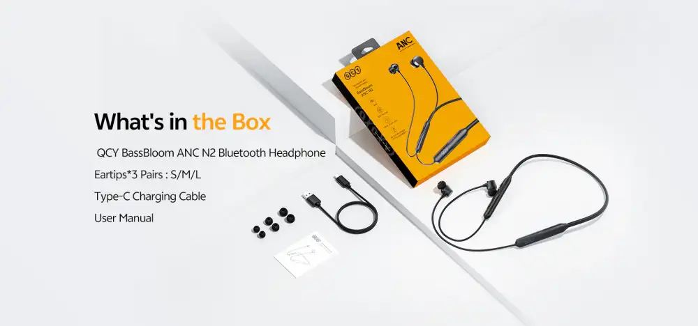 QCY BassBloom ANC N2 Wireless Earphone 2