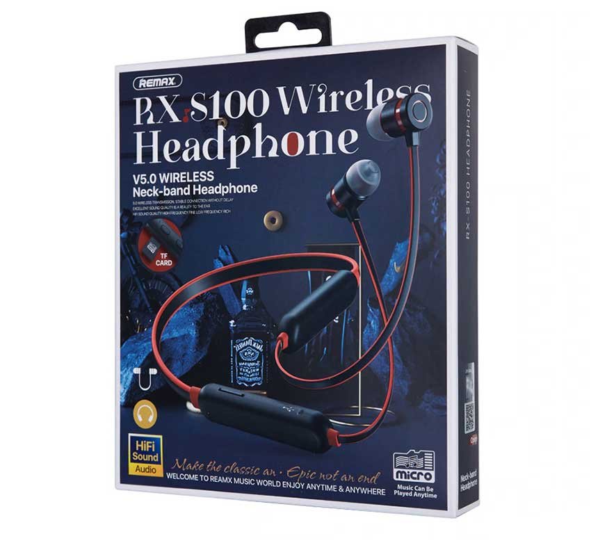 Remax RX S100 Wireless Neckband Earphone 3