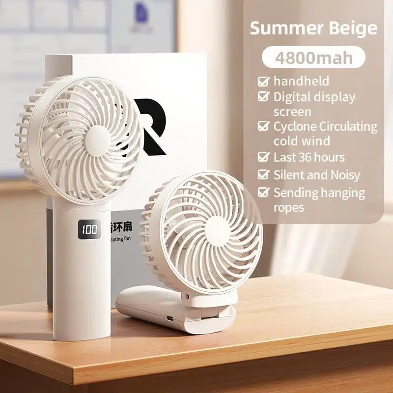 Rtako Y20 BreezeFlow Handheld Fan 4