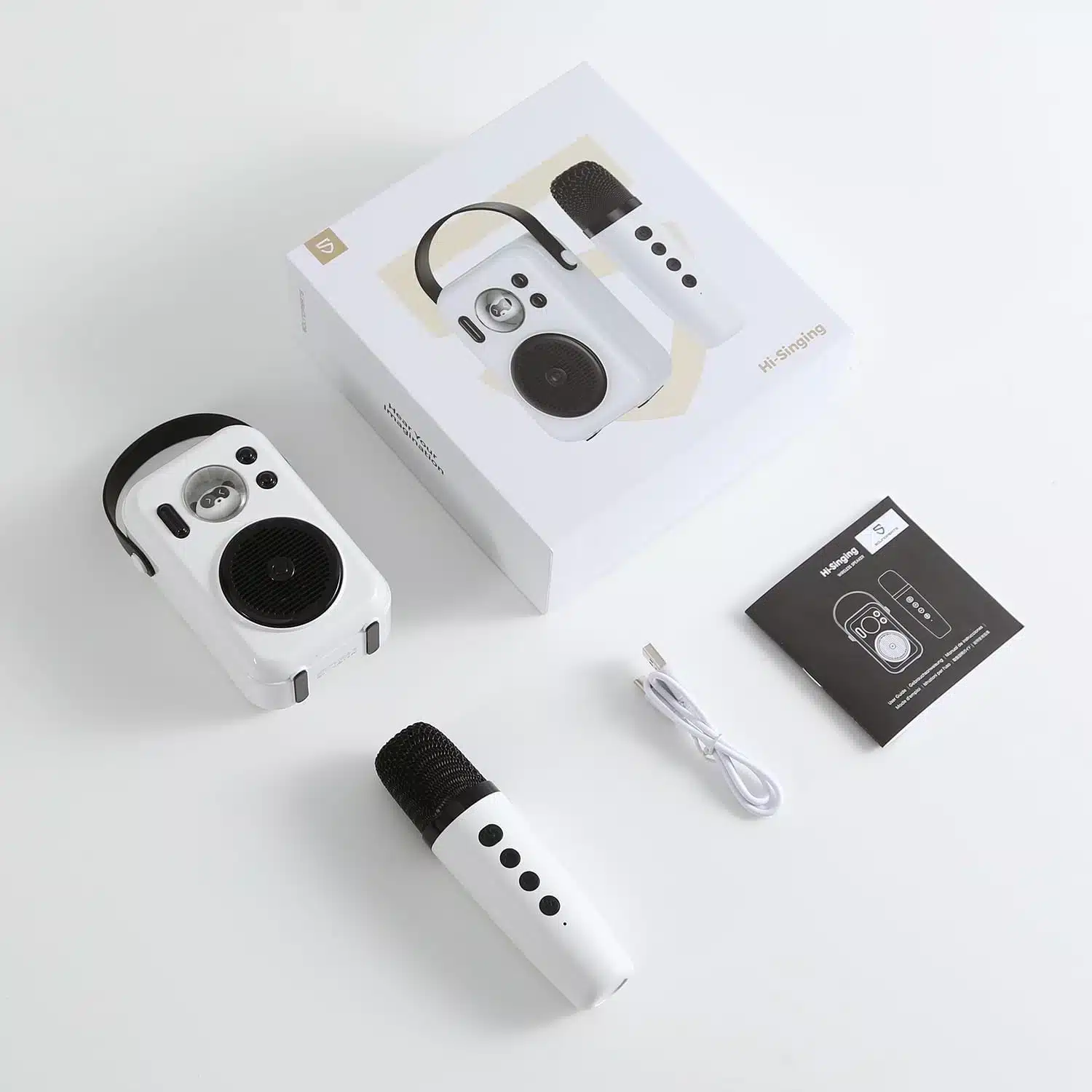 SoundPEATS Hi Singing Karaoke Speaker and Mic with Colorful Lights 5