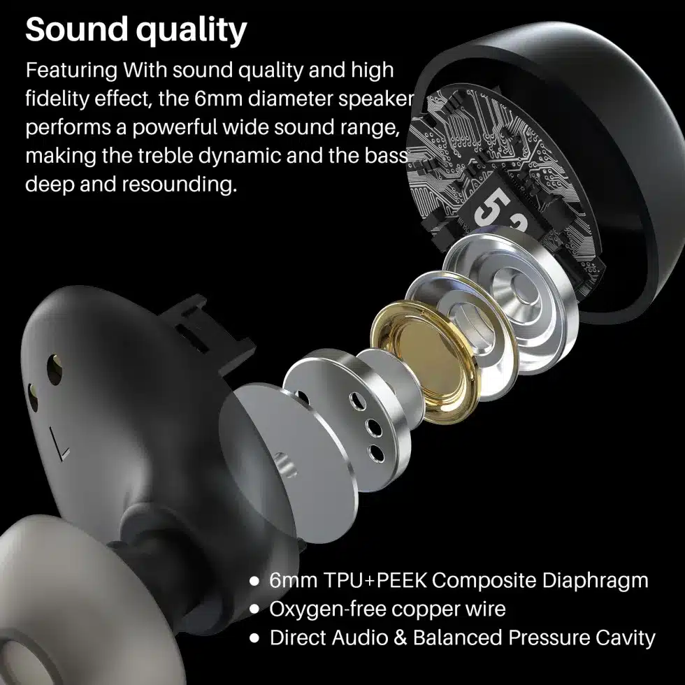 TOZO Agile Dots TWS Earbuds 3